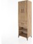 Hyperion Dolap 4 Raflı Tek Çekmeceli 2 Kapaklı 60X44X195 Çam-Çam 3