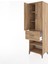 Hyperion Dolap 4 Raflı Tek Çekmeceli 2 Kapaklı 60X44X195 Çam-Çam 4