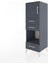 Hyperion Dolap 2 Raflı 3 Çekmeceli Tek Kapaklı 44X44X134 Antrasit-Antrasit 3