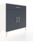 Hyperion Şifonyer Tek Çekmeceli 2 Kapaklı 88X44X96 Aytaşı-Antrasit 2