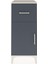 Hyperion Komodin Tek Raflı Tek Çekmeceli Tek Kapaklı 44X44X106 Aytaşı-Antrasit 1