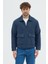 Erkek Oversize Pamuk Melanjlı Kalın Kışlık Ceket Gömlek - Dayanıklı Cepli Overshirt 2