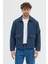 Erkek Oversize Pamuk Melanjlı Kalın Kışlık Ceket Gömlek - Dayanıklı Cepli Overshirt 3