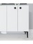 Ayça Çok Amaçlı Konsol Dolap | Beyaz - Beyaz 3