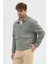 Erkek Oversize Pamuk Melanjlı Kalın Kışlık Ceket Gömlek - Dayanıklı Cepli Overshirt 4