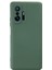 Xiaomi Mi 11T Pro Kılıf Içi Kadife Kaplı Nano Silikon Kapak - Koyu Yeşil 1