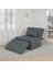 Cube Katlanır Yataklı Puf - Koyu Gri 96X189X42.5 / 96X168X92.5 cm 1