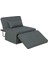 Cube Katlanır Yataklı Puf - Koyu Gri 96X189X42.5 / 96X168X92.5 cm 3