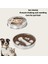 Paslanmaz Çelik Yavaş Mama Yeme Kabı 22CM Puppy Desenli 3