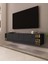 Sahran Tv Ünitesi Duvara Monte Altın | Antrasit - Antrasit 1