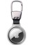 Buff Tagsafe Hooksteel Taşınabilir Anahtarlık Darbeye Dayanıklı Metal Askılı Airtag Kılıf (Gümüş) 1