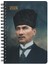2026 - 17X24 Atatürk Günlük Spiralli Ajanda - Başkomutan 1