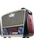 Mdr-8bt Plus Siyah/altın Klasik Radyo Solar Panelli Usb-Tf Destekli Bluetooth 1
