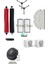Roborock Q8 Max Plus Robot Süpürge Uyumlu Yedek Toz Torbası, Fırça, Hepa Filtre, Mop Set-11 Parça 1