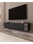 Hari Tv Ünitesi Duvara Monte Gümüş | Antrasit - Antrasit 1