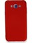 Samsung Galaxy J7 Kılıf Içi Kadife Kaplı Nano Silikon Kapak - Kırmızı 1