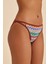 Hawaii Mocha Zikzak Desenli Slip Bikini Alt 8