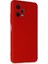 Redmi Note 12 5g Kılıf Içi Kadife Kaplı Nano Silikon Kapak - Kırmızı 1