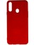 Samsung Galaxy A20S Kılıf Içi Kadife Kaplı Nano Silikon Kapak - Kırmızı 1