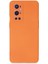 One Plus 9 Pro Kılıf Içi Kadife Kaplı Nano Silikon Kapak - Turuncu 1