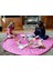 Pratik Taşınabilir Pembe Oyuncak Toplama Örtüsü Oyun Parkı Hurcu (4741) 1