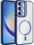 Samsung Galaxy A55 Kılıf Lens Koruyucu Hediyeli ve Kamera Bölmesi Standlı Kapak Ryc/etro 1