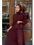 Almarwah Gömlek 101997 Bordo 3
