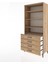 Hyperion Dolap 4 Raflı 4 Çekmeceli 88X44X195 Çam-Çam 4