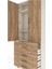 Arges Dolap 3 Raflı 4 Çekmeceli 2 Kapaklı 88X30X221 Aytaşı-Çam 5