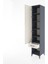 Hyperion Dolap 5 Raflı Tek Çekmeceli Tek Kapaklı 44X44X221 Antrasit-Aytaşı 4
