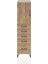 Hyperion Dolap Tek Raflı 5 Çekmeceli Tek Kapaklı 44X44X182 Aytaşı-Çam 1