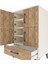 Hyperion Komodin 4 Raflı Tek Çekmeceli 4 Kapaklı 60X44X96 Aytaşı-Çam 5