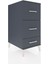 Kronos Komodin 3 Çekmeceli 44X59X96 Antrasit-Antrasit 2