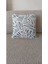 Geometrik Punch Nakış Desen Minder Kılıfı Şönil Kumaş 45X45 cm Kırlent Kılıfı 2