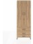 Arges Dolap 4 Raflı 3 Çekmeceli 2 Kapaklı 88X30X243 Aytaşı-Çam 1