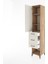 Hyperion Dolap 3 Raflı 3 Çekmeceli Tek Kapaklı 44X44X221 Çam-Aytaşı 4
