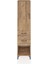 Hyperion Dolap 3 Raflı 2 Çekmeceli Tek Kapaklı 44X44X195 Çam-Çam 1