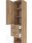 Hyperion Dolap 3 Raflı 2 Çekmeceli Tek Kapaklı 44X44X195 Çam-Çam 5