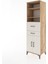 Hyperion Dolap 4 Raflı 2 Çekmeceli 2 Kapaklı 60X44X195 Çam-Aytaşı 3
