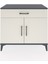 Hyperion Şifonyer 2 Raflı Tek Çekmeceli 2 Kapaklı 88X44X80 Antrasit-Aytaşı 1