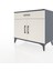 Hyperion Şifonyer 2 Raflı Tek Çekmeceli 2 Kapaklı 88X44X80 Antrasit-Aytaşı 3