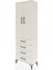 Arges Dolap Tek Raflı 4 Çekmeceli Tek Askılı 60X30X182 Aytaşı-Aytaşı 3