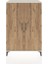 Hyperion Dolap Tek Raflı 2 Kapaklı Tek Askılı 88X44X134 Aytaşı-Çam 1