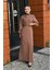 Almarwah Elbise 303882 Kahve 1