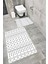 Su Emici Yumuşak Kaymaz Taban Sünger Dolgulu Yıkanabilir Dekoratif Banyo Paspası Takımı 1177 1