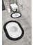 Su Emici Yumuşak Kaymaz Sünger Dolgulu Yıkanabilir Dekoratif Banyo Paspası Takımı ARGUVAN1038OVAL 1