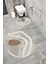 Su Emici Yumuşak Kaymaz Taban Sünger Dolgulu Yıkanabilir Dekoratif Banyo Paspası Takımı 1133 Oval 1