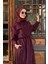 Elbise 2502-5023 Bordo 3