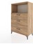 Hyperion Dolap Tek Raflı 3 Çekmeceli 88X44X134 Çam-Çam 3