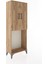 Arges Dolap Tek Raflı 2 Kapaklı Tek Askılı 60X30X163 Çam-Çam 2